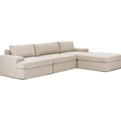 Divano Angolare Componibile 4 Posti Con Rivestimento Sfoderabile Russell*Westwing Collection Outlet