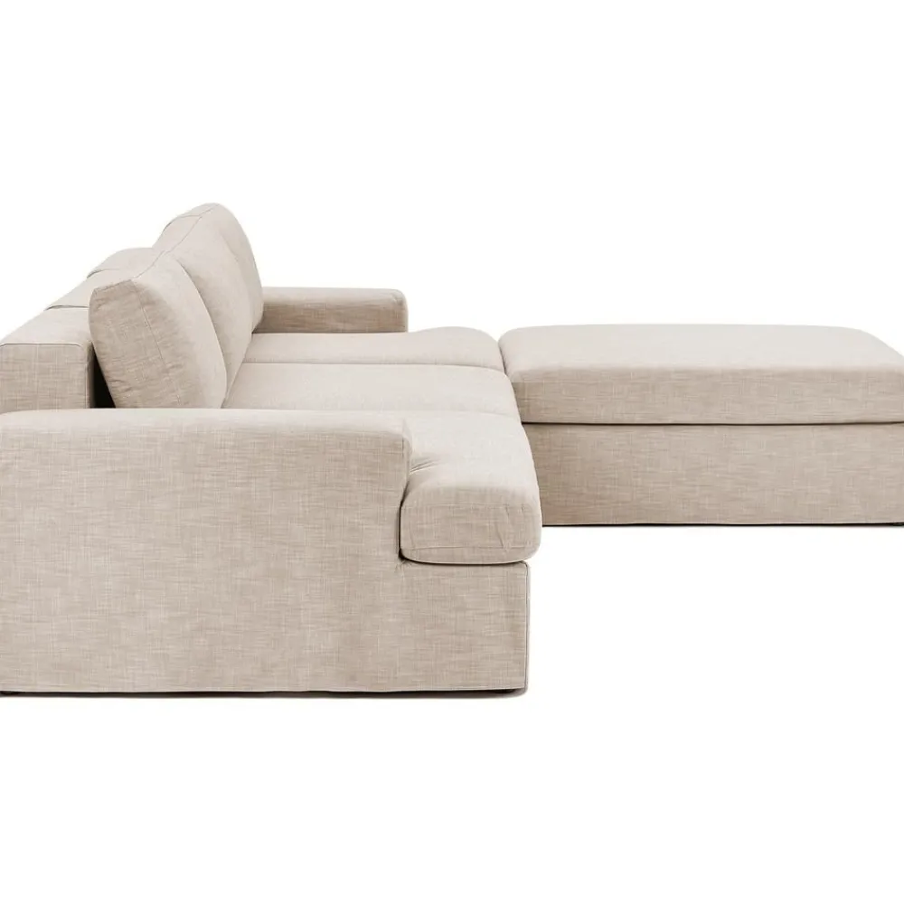 Divano Angolare Componibile 4 Posti Con Rivestimento Sfoderabile Russell*Westwing Collection Outlet