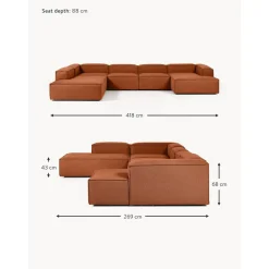 Divano Angolare Componibile Lennon*Westwing Collection Hot
