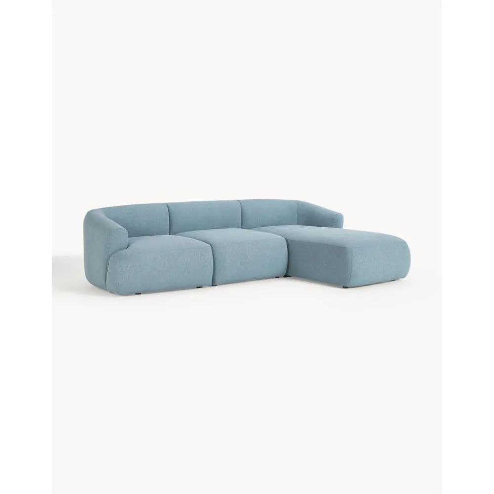 Divano Angolare Componibile 3 Posti In Boucle Sofia*Westwing Collection New