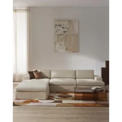 Divano Angolare Componibile 4 Posti Con Rivestimento Sfoderabile Russell*Westwing Collection Discount