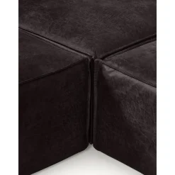 Divano Angolare Componibile In Pelle Riciclata Lennon*Westwing Collection Fashion