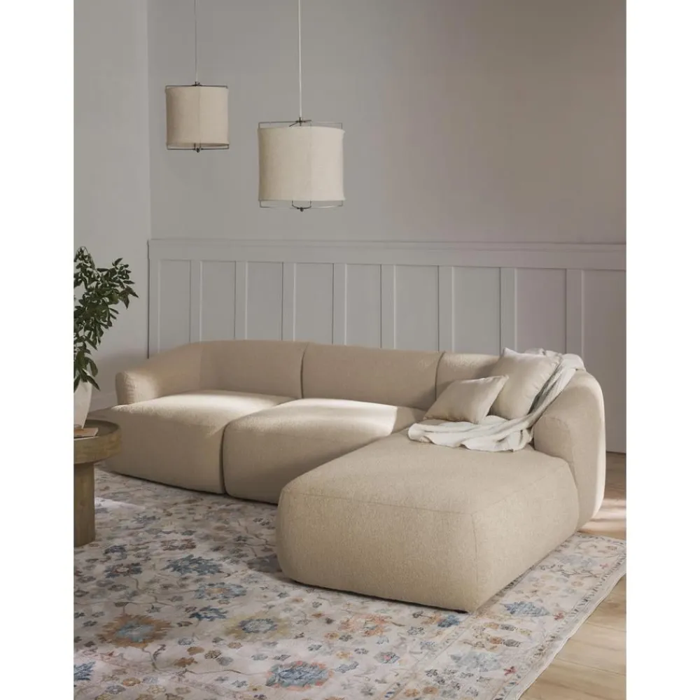 Divano Angolare Componibile 3 Posti In Boucle Sofia*Westwing Collection Hot