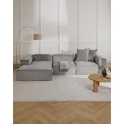 Divano Angolare Componibile In Velluto A Coste Lennon*Westwing Collection Sale