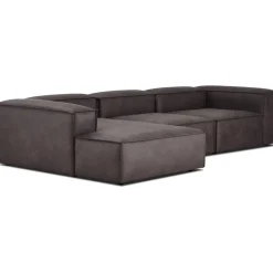 Divano Angolare Componibile In Pelle Riciclata Lennon*Westwing Collection Fashion