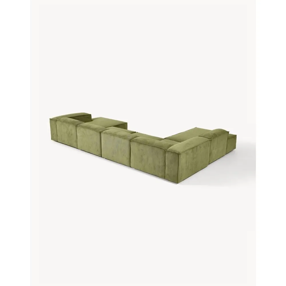 Divano Angolare Componibile In Velluto A Coste Lennon*Westwing Collection Clearance