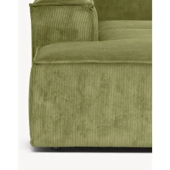 Divano Angolare Componibile In Velluto A Coste Lennon*Westwing Collection Clearance