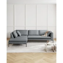 Divano Angolare Con Piedini In Metallo Emma*Westwing Collection Sale