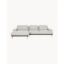 Divano Angolare Con Piedini In Metallo Brooks*Westwing Collection Outlet