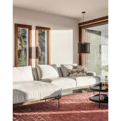 Divano Angolare Con Piedini In Metallo Brooks*Westwing Collection Outlet