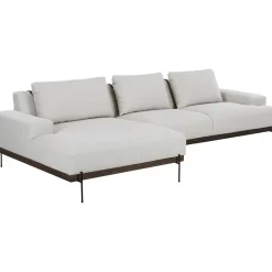 Divano Angolare Con Piedini In Metallo Brooks*Westwing Collection Outlet