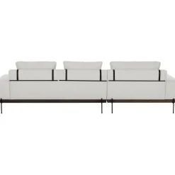 Divano Angolare Con Piedini In Metallo Brooks*Westwing Collection Outlet