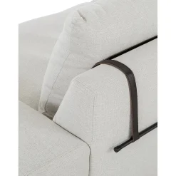 Divano Angolare Con Piedini In Metallo Brooks*Westwing Collection Outlet