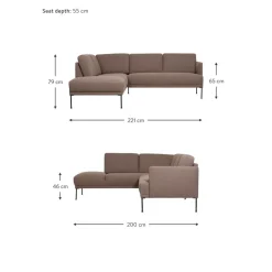 Divano Angolare Fluente*Westwing Collection Fashion