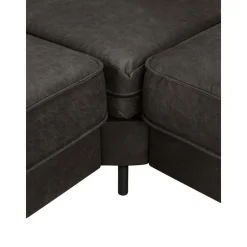 Divano Angolare In Pelle Riciclata Hunter*Westwing Collection New