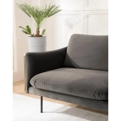 Divano Angolare In Velluto Moby*Westwing Collection Fashion