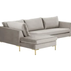 Divano Angolare In Velluto Luna*Westwing Collection Hot