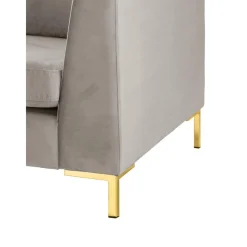 Divano Angolare In Velluto Luna*Westwing Collection Hot