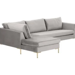 Divano Angolare In Velluto Luna*Westwing Collection New