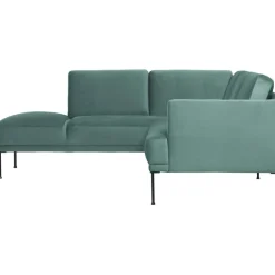 Divano Angolare In Velluto Fluente*Westwing Collection Discount