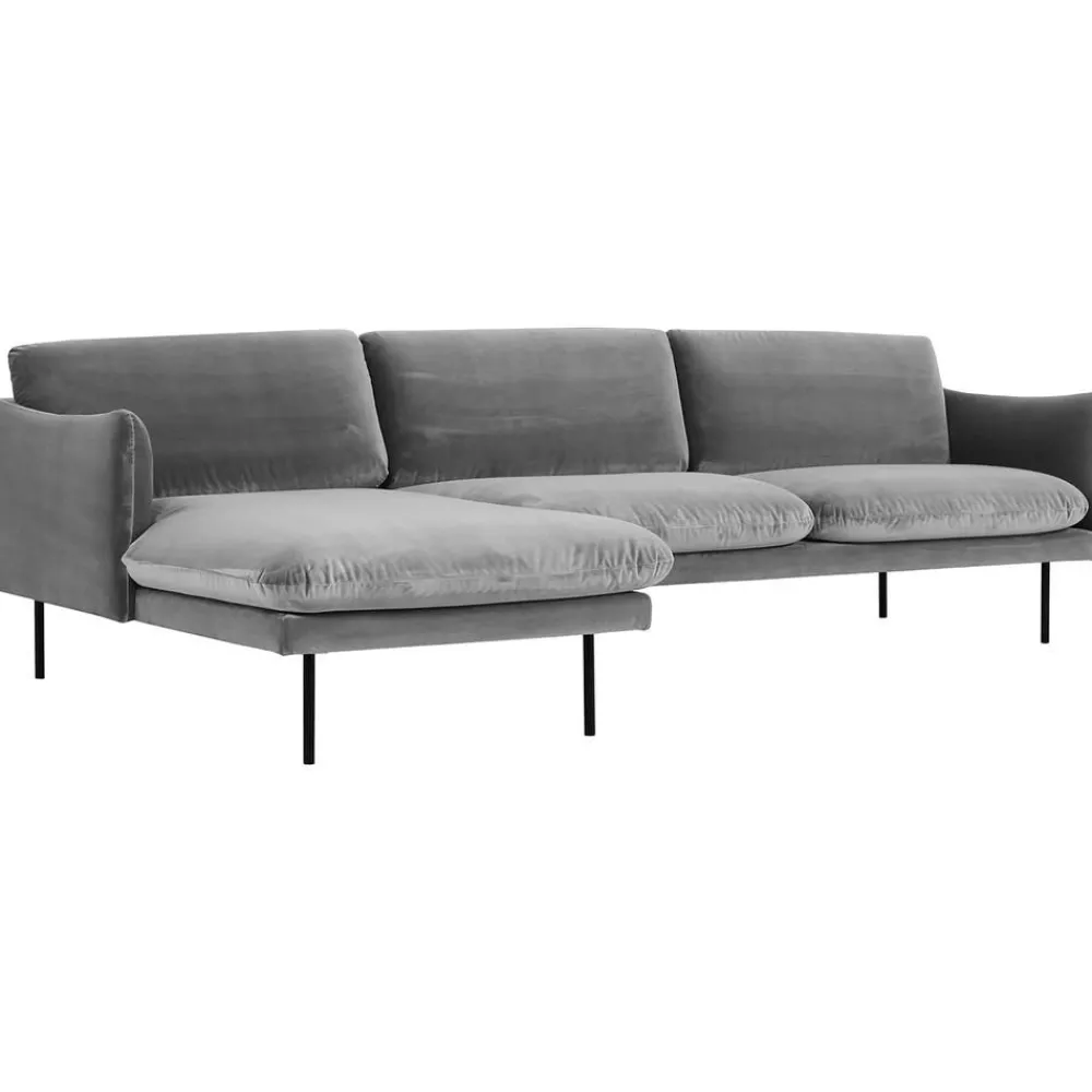 Divano Angolare In Velluto Moby*Westwing Collection Best