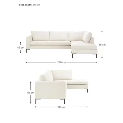 Divano Angolare Luna*Westwing Collection Discount