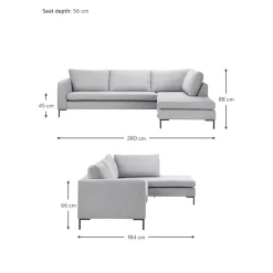 Divano Angolare Luna*Westwing Collection Fashion