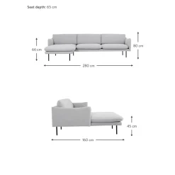 Divano Angolare Moby*Westwing Collection Clearance