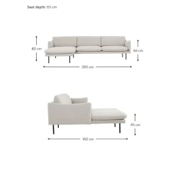 Divano Angolare Moby*Westwing Collection Discount