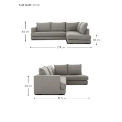 Divano Angolare Tribeca*Westwing Collection Fashion