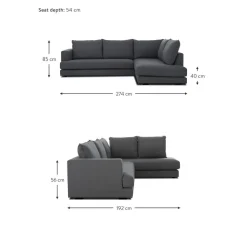 Divano Angolare Tribeca*Westwing Collection Outlet