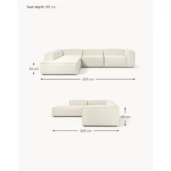 Divano Angolare Xl Componibile Lennon*Westwing Collection Online