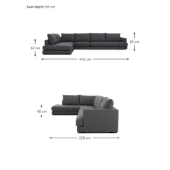 Divano Angolare Xl Tribeca*Westwing Collection New