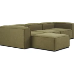 Divano Componibile 4 Posti Con Poggiapiedi Lennon*Westwing Collection Best