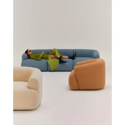 Divano Componibile 3 Posti In Boucle Sofia*Westwing Collection Best