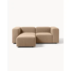 Divano Componibile 3 Posti In Boucle Con Poggiapiedi Lena*Westwing Collection Best