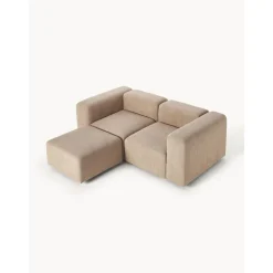 Divano Componibile 3 Posti In Boucle Con Poggiapiedi Lena*Westwing Collection Best