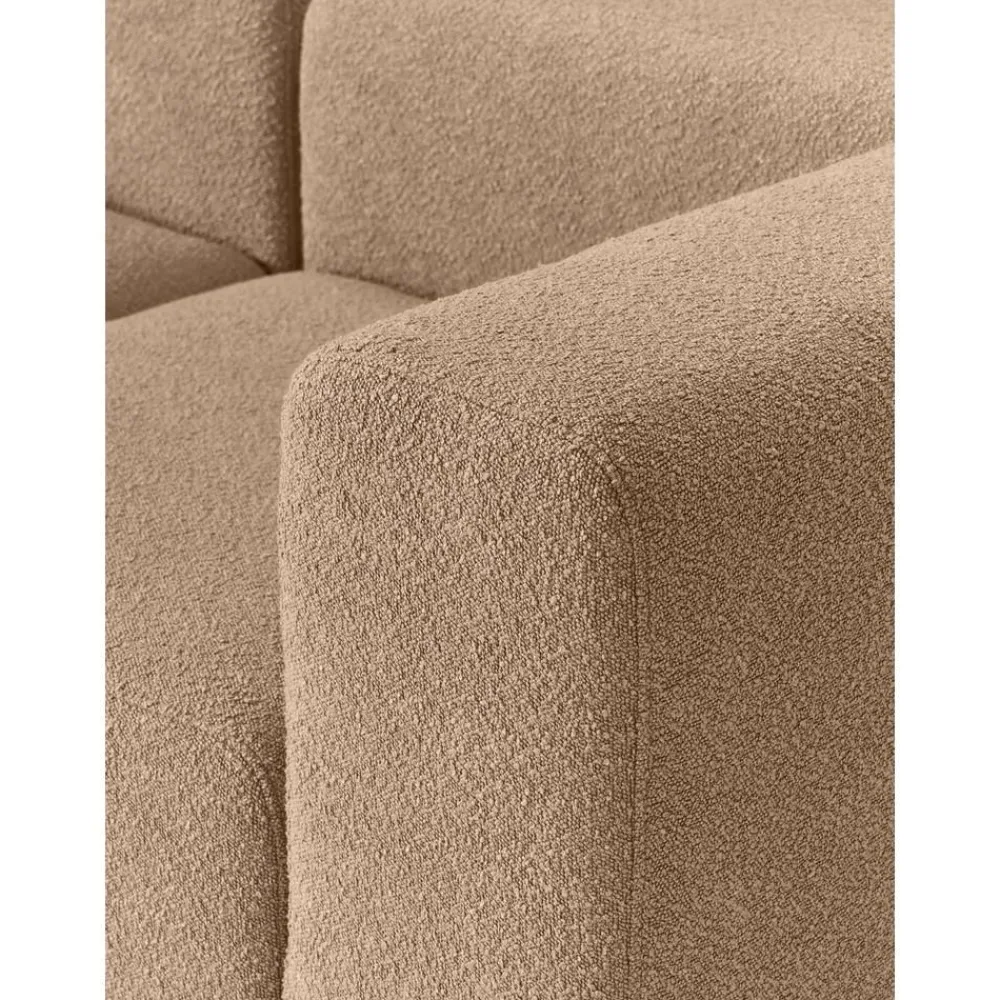 Divano Componibile 3 Posti In Boucle Con Poggiapiedi Lena*Westwing Collection Best