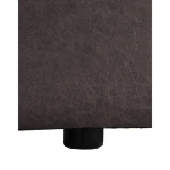 Divano Componibile 4 Posti In Pelle Riciclata Con Poggiapiedi Lennon*Westwing Collection Hot