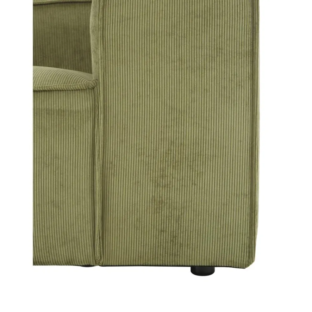 Divano Componibile 3 Posti In Velluto A Coste Lennon*Westwing Collection Discount