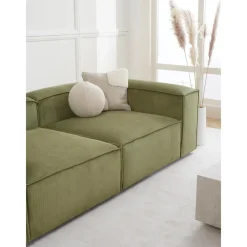 Divano Componibile 3 Posti In Velluto A Coste Lennon*Westwing Collection Discount