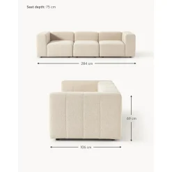 Divano Componibile 4 Posti In Boucle Lena*Westwing Collection Clearance