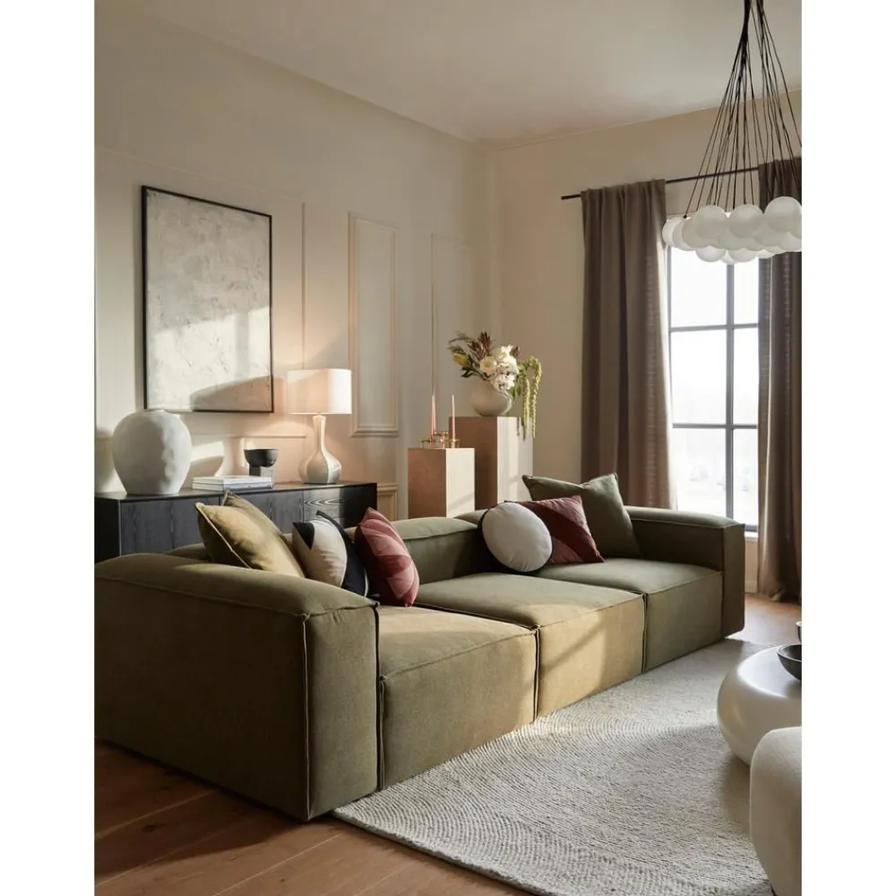 Divano Componibile 4 Posti Lennon*Westwing Collection New