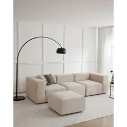 Divano Componibile 4 Posti Con Poggiapiedi Lena*Westwing Collection Clearance