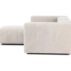 Divano Componibile 3 Posti Con Poggiapiedi Lena*Westwing Collection New