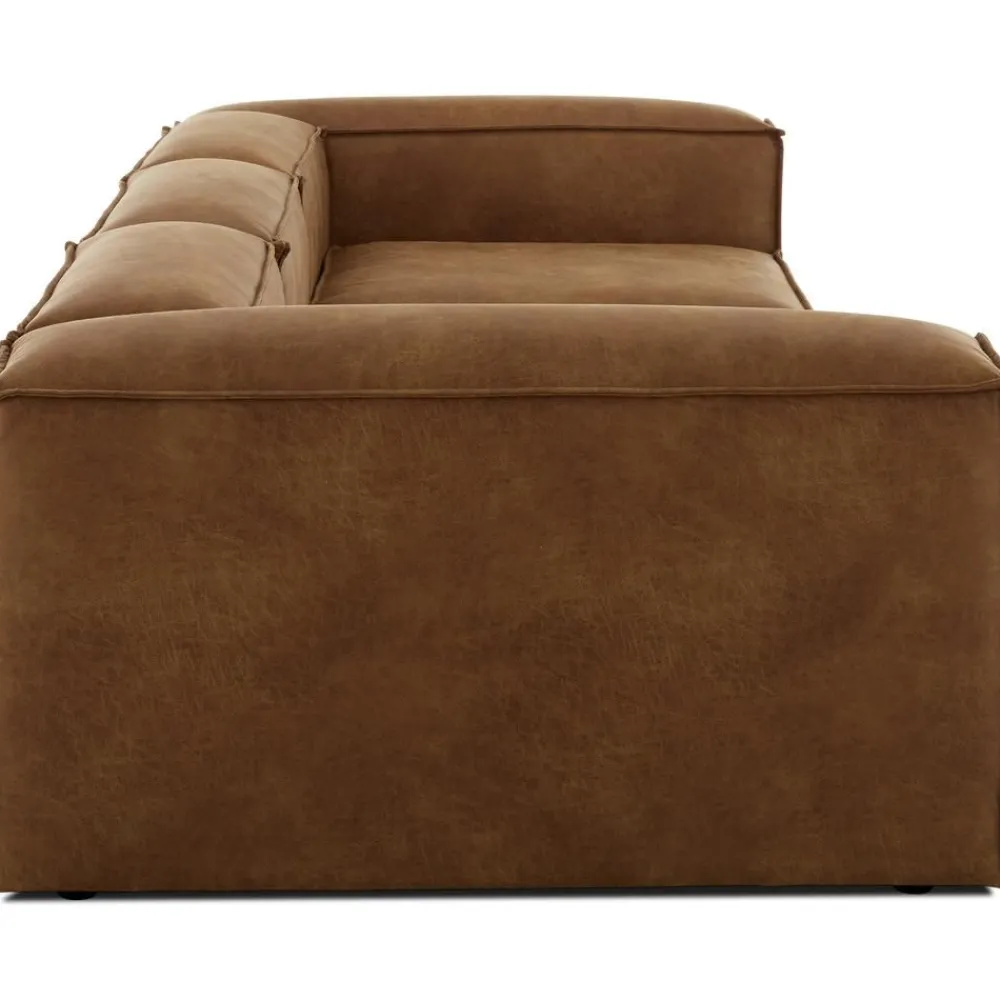 Divano Componibile 4 Posti In Pelle Riciclata Lennon*Westwing Collection Sale