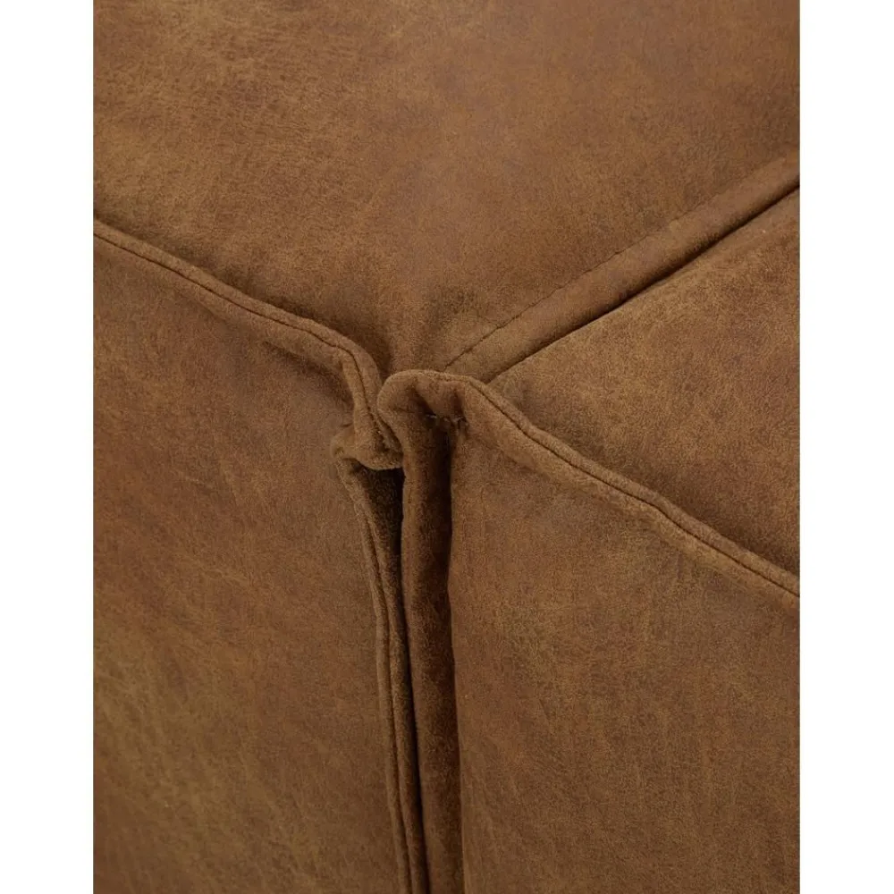 Divano Componibile 4 Posti In Pelle Riciclata Lennon*Westwing Collection Sale