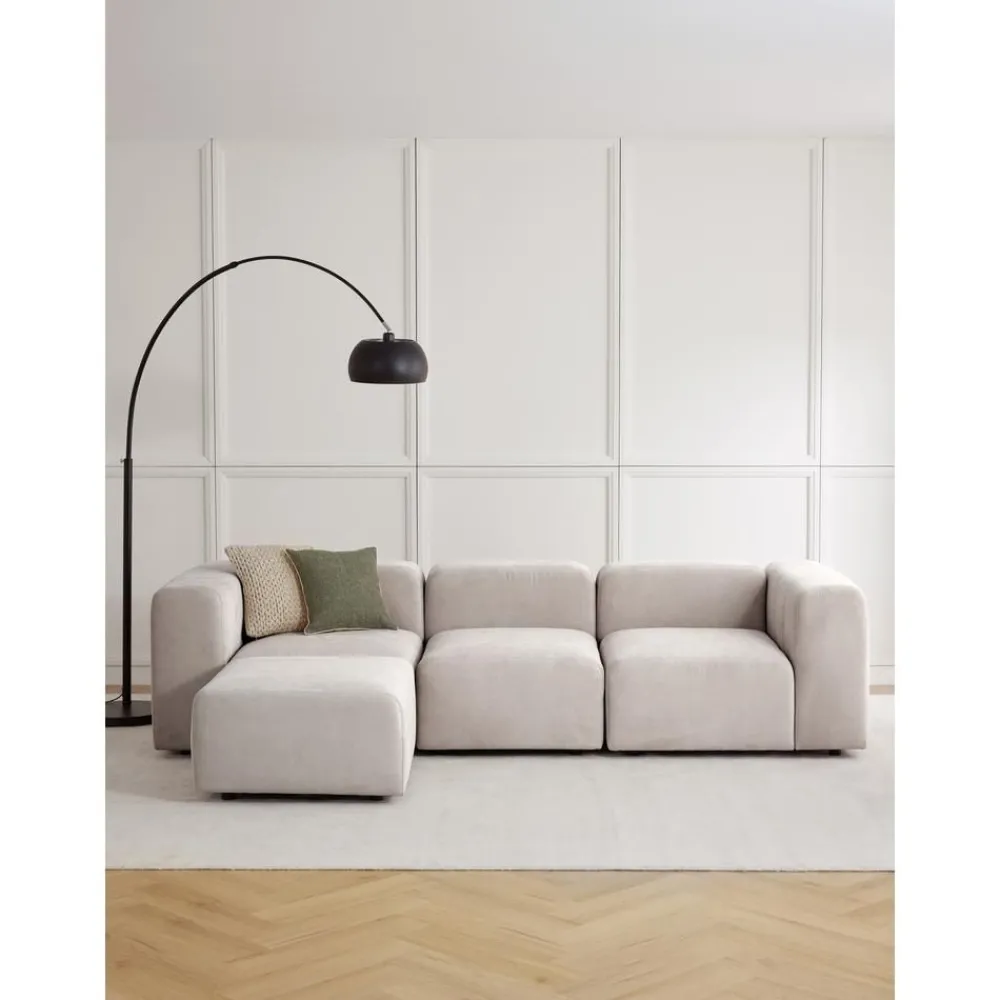 Divano Componibile 4 Posti Con Poggiapiedi Lena*Westwing Collection Fashion