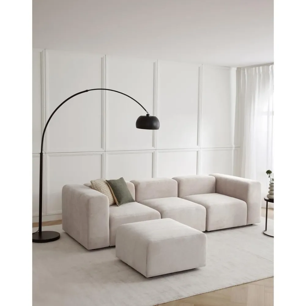 Divano Componibile 4 Posti Con Poggiapiedi Lena*Westwing Collection Fashion