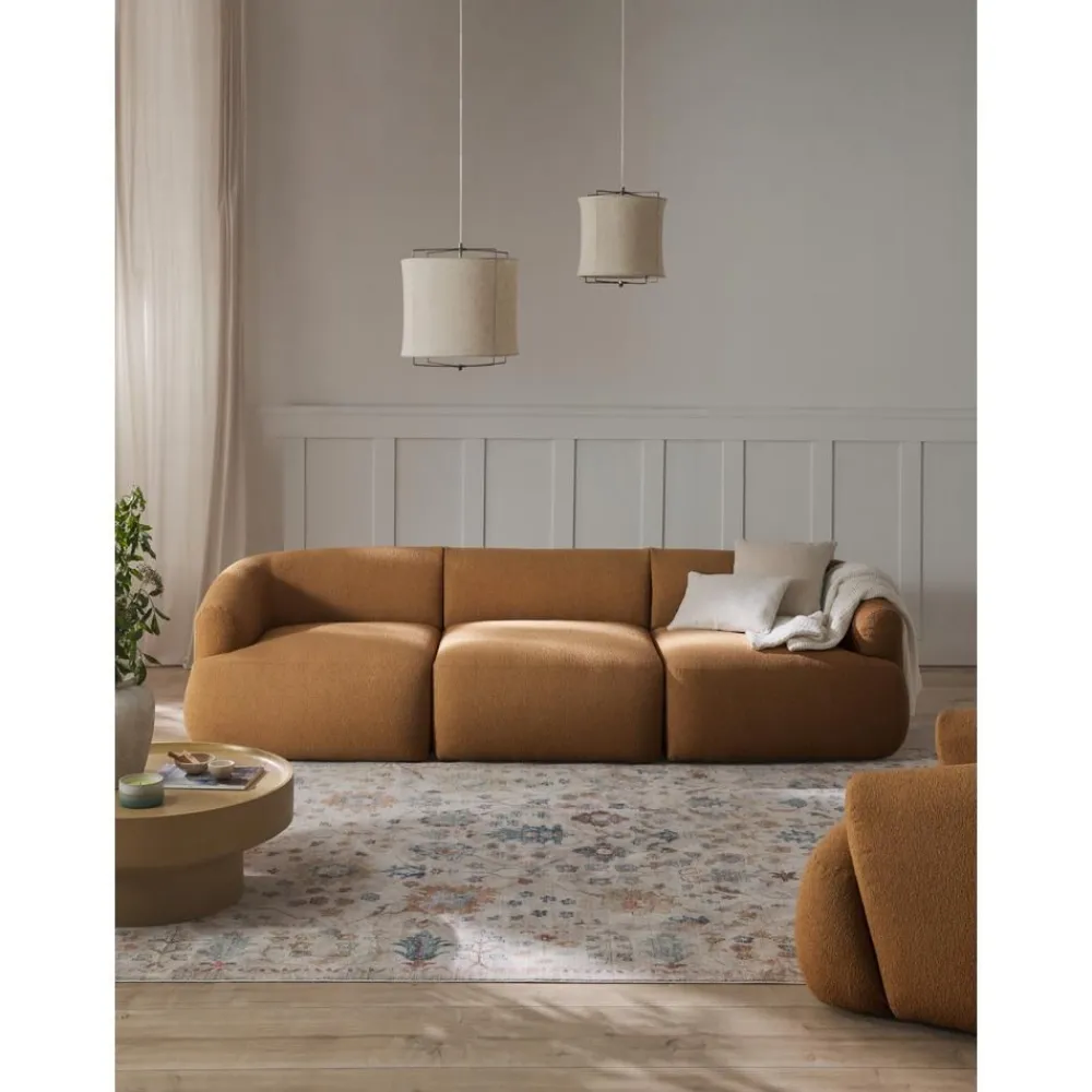 Divano Componibile 3 Posti In Boucle Sofia*Westwing Collection Hot